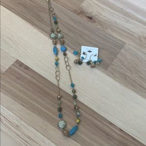 Dressbarn necklace and earrings